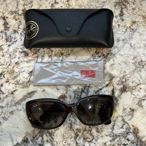 Rayban Polarized Tortoise Shell Sunglasses